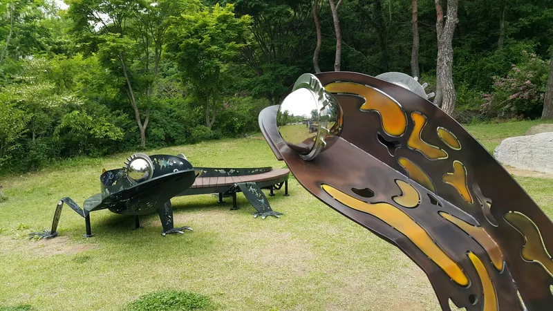 등산화와 스틱